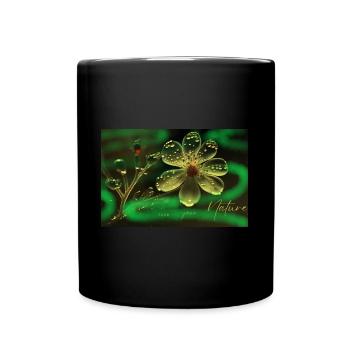 Amour de la nature - Mug uni - noir - Devant