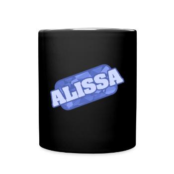 Alissa - Full Colour Mug - black - Front