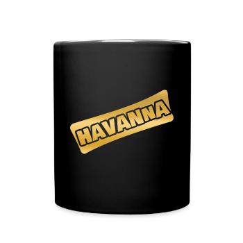 Havana as a first name - Full Colour Mug - black - Front