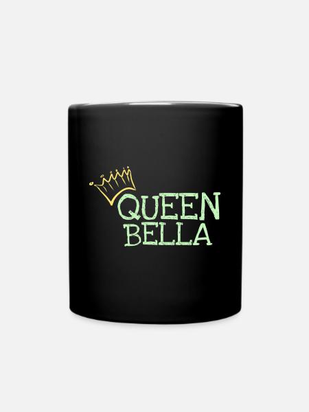 Bella - Tasse einfarbig - Schwarz