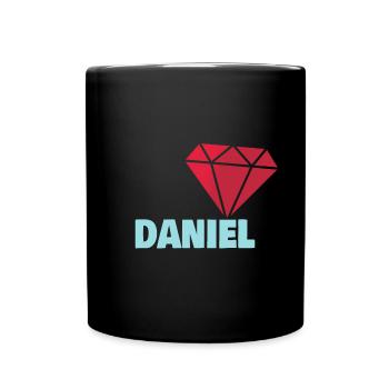 Daniel as Noble - Full Colour Mug - black - Front