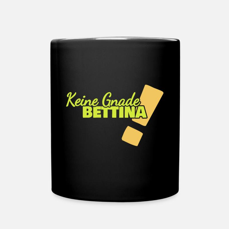 Lustig Bettina - Tasse einfarbig - Schwarz
