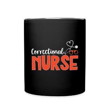 Nurse Penitentiary Prison - Full Colour Mug - black - Front