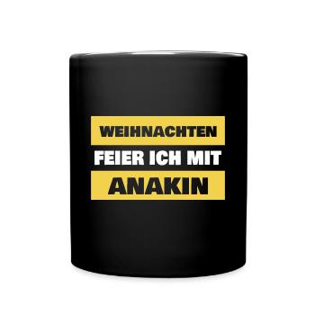 Cadeau pour Anakin - Mug uni - noir - Devant