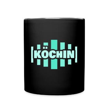 Köchin als Beruf - Tasse einfarbig - Schwarz - Vorne
