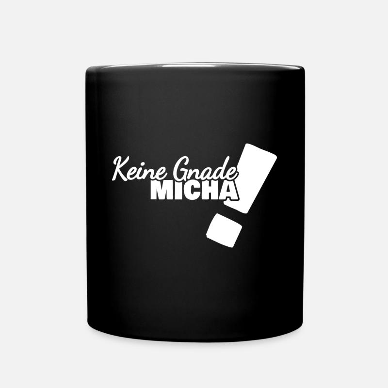 Micha - Tasse einfarbig - Schwarz