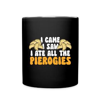 Pierogi polonais - Mug uni - noir - Devant