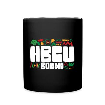 HBCU Bound Student Historically Black College - Full Colour Mug - black - Front