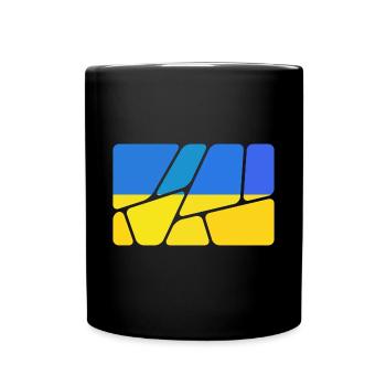 Cadeau pour l’Ukraine - Mug uni - noir - Devant