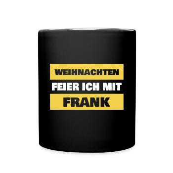 Gift for Frank - Full Colour Mug - black - Front
