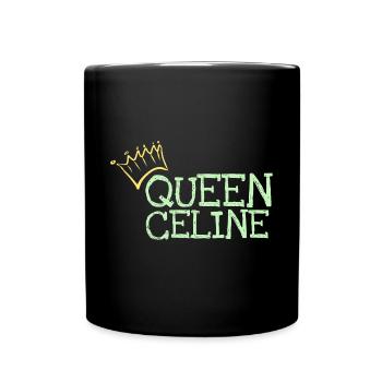 Céline comme prénom - Mug uni - noir - Devant