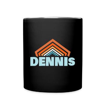 Gift for Dennis - Full Colour Mug - black - Front