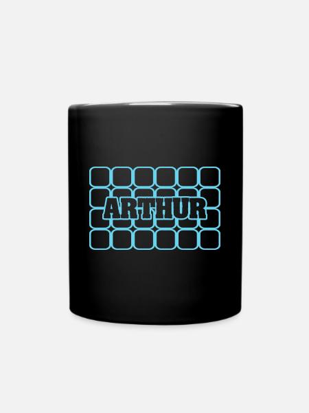 Arthur - Tasse einfarbig - Schwarz