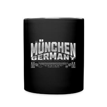 München Germany Munich Deutschland - Full Colour Mug - black - Front