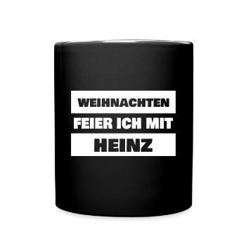 Heinz - Tasse einfarbig - Schwarz - Vorne
