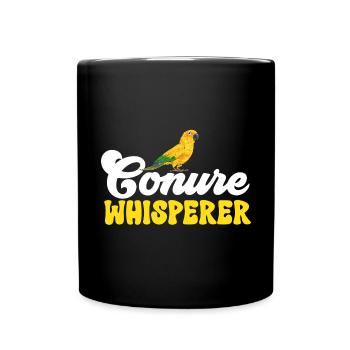 Parakeet, Parrot, Parakeet, Bird - Full Colour Mug - black - Front