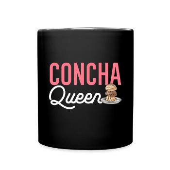 Concha Hispanique Mexicain Pan Dulce - Mug uni - noir - Devant