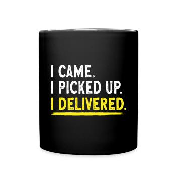 Supplier Package Delivery - Full Colour Mug - black - Front