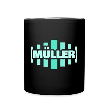 Profession : Meunier - Mug uni - noir - Devant