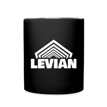 Lévian comme prénom - Mug uni - noir - Devant