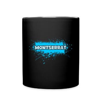 Sun Montserrat - Full Colour Mug - black - Front