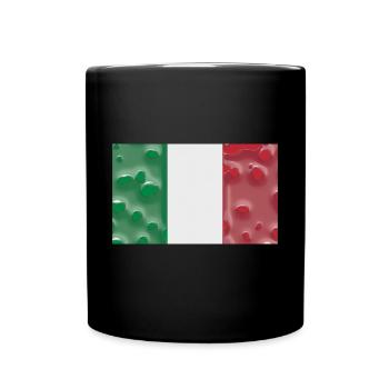 Italien Italien - Tasse einfarbig - Schwarz - Vorne