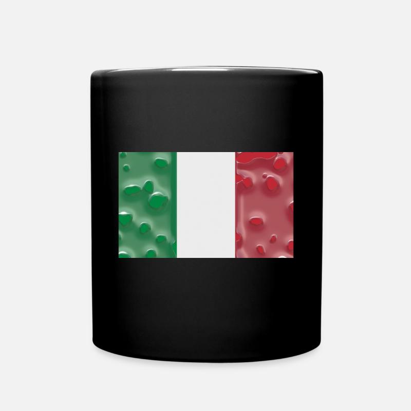 Italien Italien - Tasse einfarbig - Schwarz