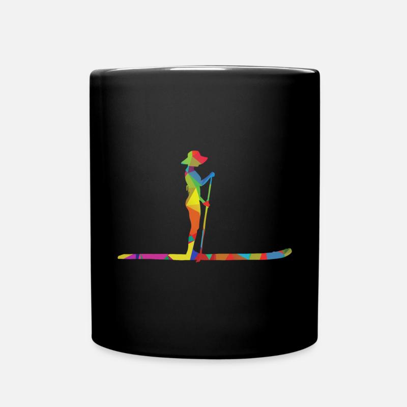 Planche de SUP Stand Up Paddle - Mug uni - noir