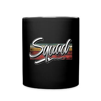 Squad - Tasse einfarbig - Schwarz - Vorne