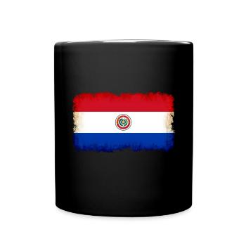Paraguay Paraguay - Tasse einfarbig - Schwarz - Vorne