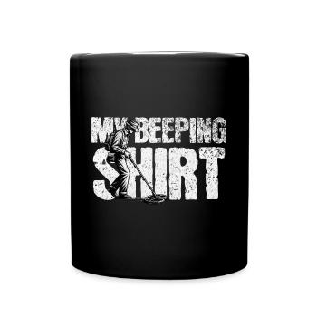 Détecteur de métaux de sonde - Mug uni - noir - Devant