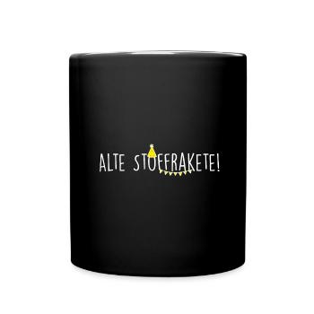 Fuel rocket. Flattering expression for drinkers. - Full Colour Mug - black - Front