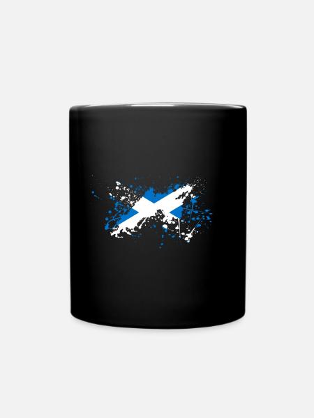 Blob drapeau écosse - Mug uni - noir