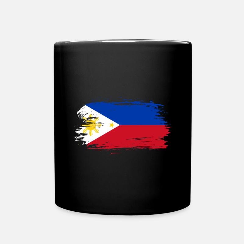 Drapeau philippin - Mug uni - noir