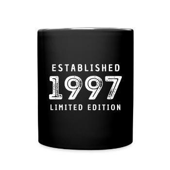 CRÉATION EN ÉDITION LIMITÉE EN 1997 - Mug uni - noir - Devant