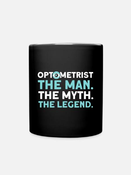 Ophtalmologiste Optométrie Opticien Opticien Opticien Opticien Opticien - Mug uni - noir
