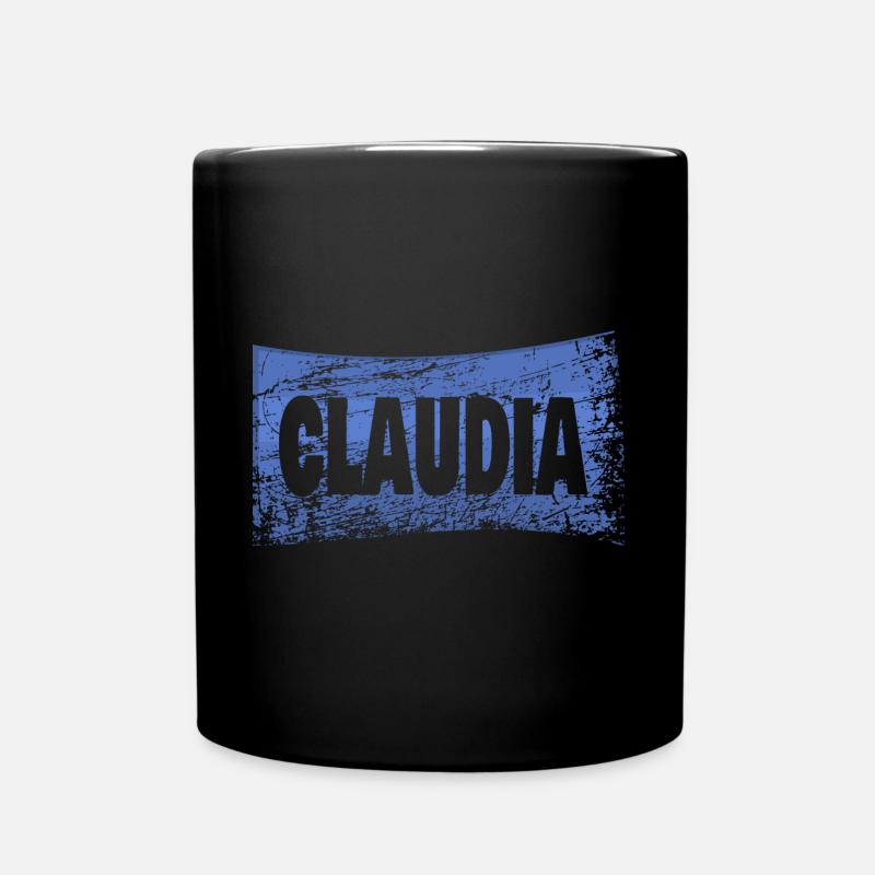 Claudia - Tasse einfarbig - Schwarz