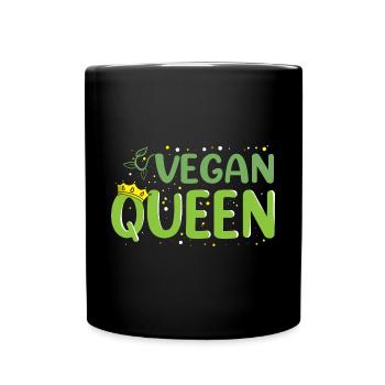 Véganisme Légumes Légumes - Mug uni - noir - Devant