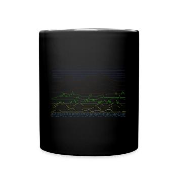 different landscapes - Full Colour Mug - black - Front