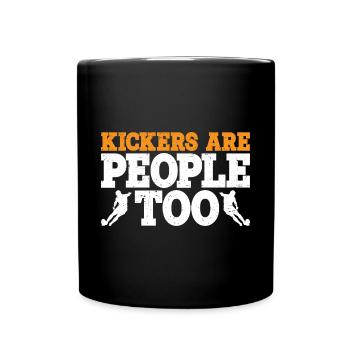 Les kickers sont aussi des gens 20 - Mug uni - noir - Devant
