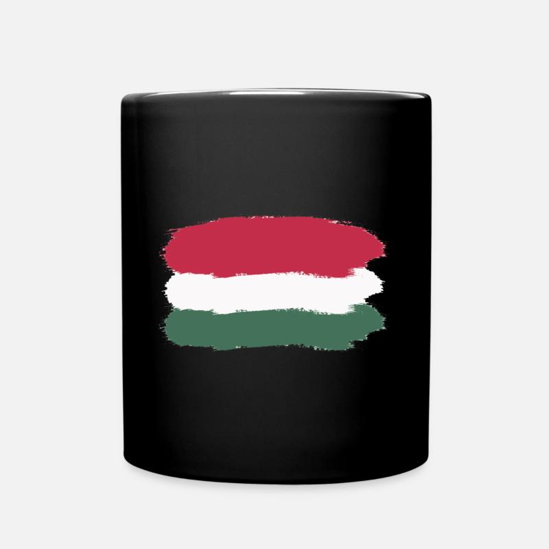 Hongrie - Mug uni - noir