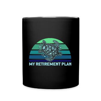 Turtle keeping Sea turtles Turtles - Full Colour Mug - black - Front