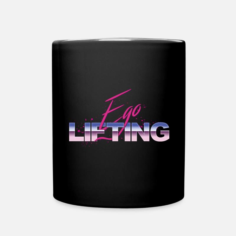 Ego Lifting Entraînement amusant - Mug uni - noir