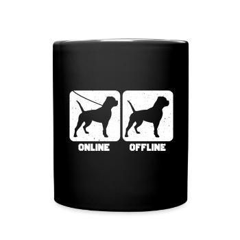 Alapaha Blue Blood Bulldog - Mug uni - noir - Devant
