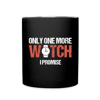 Watch Collector Watch Watchmaker - Full Colour Mug - black - Front