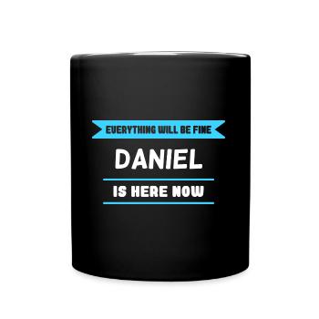 Daniel Name Spruch für stolze Daniels - Tasse einfarbig - Schwarz - Vorne