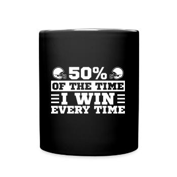 Fantasy Football Fantasy Football Champion Draft Da - Full Colour Mug - black - Front