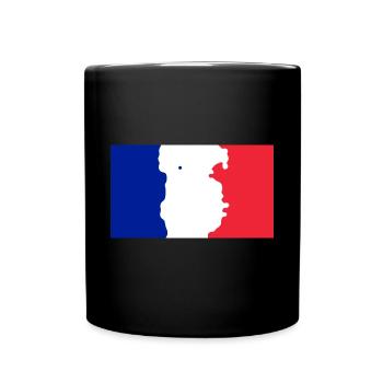 Neukaledonien - Tasse einfarbig - Schwarz - Vorne