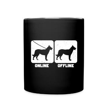 Beauceron - Full Colour Mug - black - Front