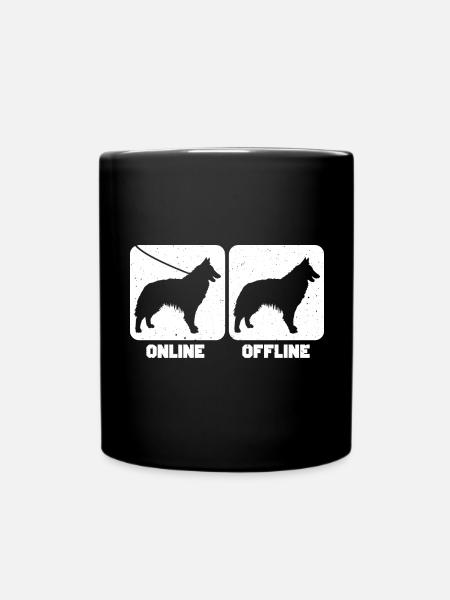 Tervuren belge - Mug uni - noir